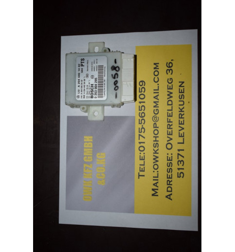 A2044401402 A2055450432 Mercedes C -Klasse W204 Parkhilfesteuergerät PDC