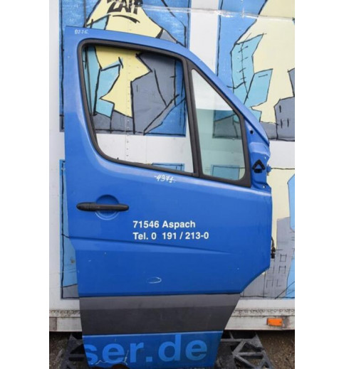 Mercedes Sprinter W906 VW Crafter Tür Beifahrertür vorne rechts Blau  -0276-