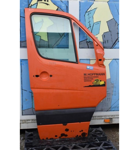 Mercedes-Benz Mercedes Sprinter W906 VW Crafter Tür Beifahrertür vorne rechts Orange -0283 Türen & Türenbleche