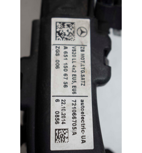 Mercedes Mercedes Motorkabelbaum A6510104622 A6511506756 -0444- Kabel, Kabelbäume & Steckverbinder