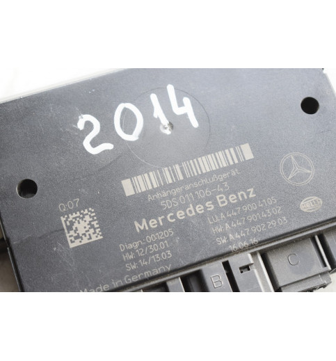 A4479004105 Mercedes Vito W447 Steuergerät Anhängerkupplung  -2014-