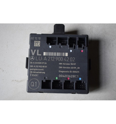 A2129004202 Mercedes W212 W204 Türsteuergerät vorne links   -2154-