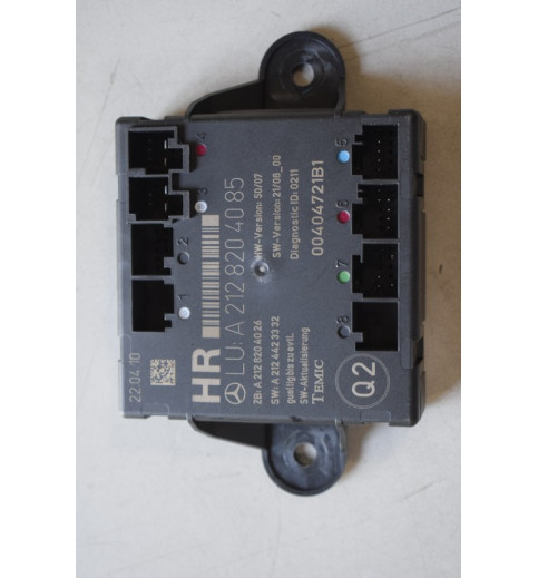 A2128204085 Mercedes W204 W212 Tür Steuergerät Hinten Rechts  -3008-