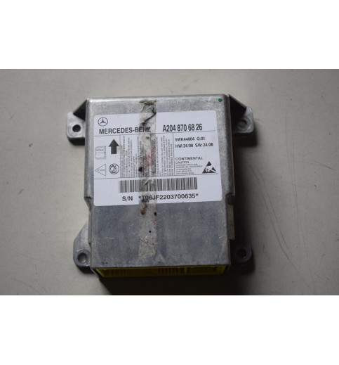 A2048706826 Mercedes W204 C-Klasse C200 Airbag Steuergerät   -3032-
