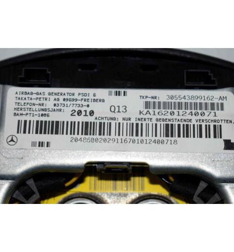 Mercedes-Benz Mercedes W204 Airbagmodul A2048600202 -3047- Airbags