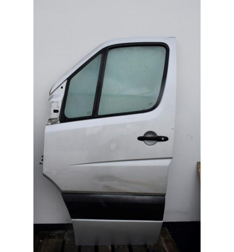 Mercedes Sprinter W906 VW Crafter Tür Fahrertür vorne links Silber -3161-