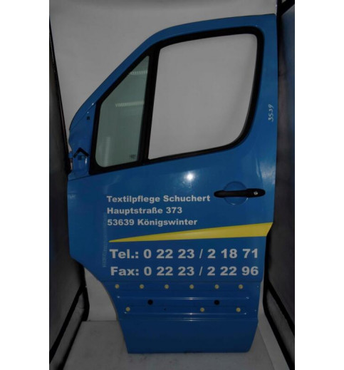 Mercedes-Benz Mercedes Sprinter W906 VW Crafter Tür Fahrertür vorne links Blau -3539- Türen & Türenbleche