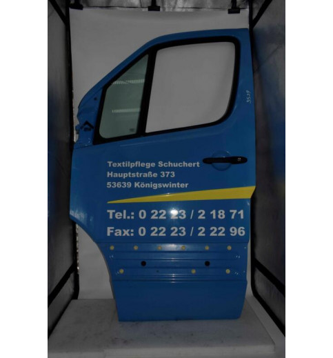 Mercedes-Benz Mercedes Sprinter W906 VW Crafter Tür Fahrertür vorne links Blau -3539- Türen & Türenbleche
