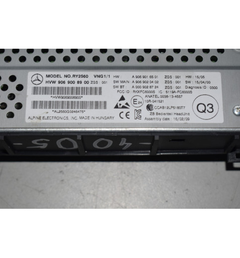 HVW9069008900 A9069016501Mercedes Sprinter W906 VW Crafter Radio Navi