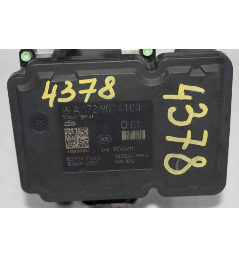 Mercedes-Benz Mercedes W204 ABS A1724314312   A1729014100  -4378- ABS & ESP-Hydraulik