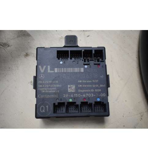 A2129006318 Mercedes W212 W204 Türsteuergerät vorne links   -4388-
