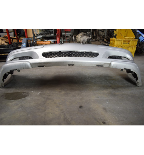 Mercedes C-Classe Stoßtange Silber vorne -4666-