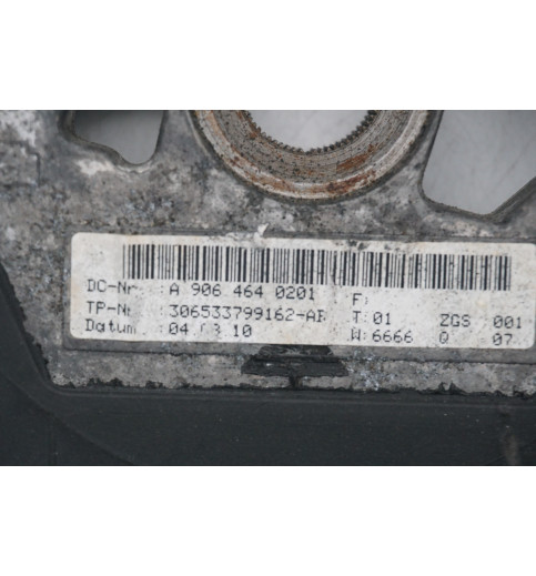 A9064640201 Mercedes Sprinter W906 VW Crafter Lenkrad neu Bezogen  - 4821-