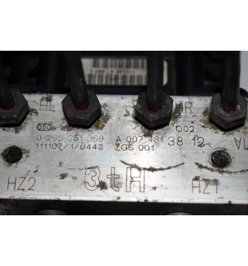 Mercedes-Benz Mercedes Sprinter W906 ABS A0074313812 0265251369 0265951522 -5104- ABS & ESP-Hydraulik