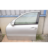 Mercedes W211 Tür Vorne Links Limusin Silber ohne Spiegel und TürPappe  -5439-