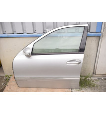 Mercedes W211 Tür Vorne Links Limusin Silber ohne Spiegel und TürPappe  -5439-