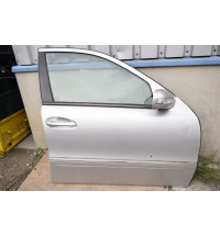 Mercedes W211 Tür Vorne Rechts Limusin Silber ohne Spiegel und TürPappe  -5440-
