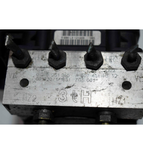 Mercedes-Benz Mercedes Sprinter W906 ABS A0074314612 0265251365 0265951520 -5578- ABS & ESP-Hydraulik