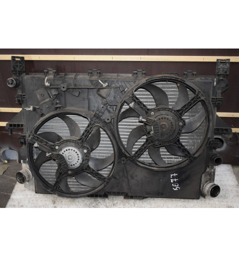 1366910080 1367532080 Fiat Ducato Wasserkühler mit Ventilator komplett  -5677-