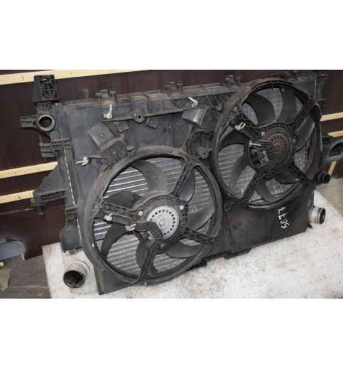 1366910080 1367532080 Fiat Ducato Wasserkühler mit Ventilator komplett  -5677-