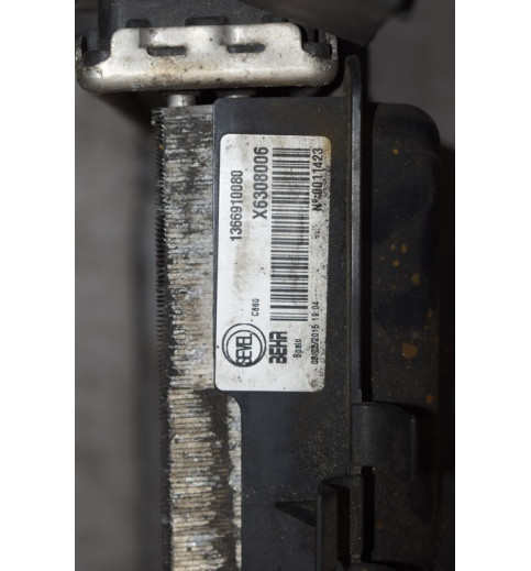 1366910080 1367532080 Fiat Ducato Wasserkühler mit Ventilator komplett  -5677-