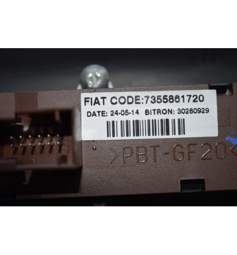 7355861720 1308183070 Fiat Ducato Schalter Warnblinkanlage  -5697-