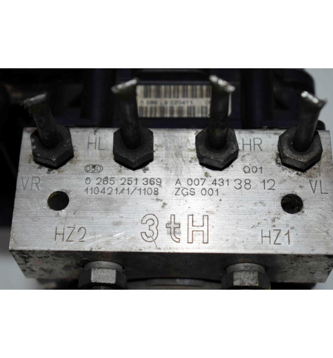 Mercedes-Benz Mercedes SprInter W906 ABS A0074313812 0265251369 0265951522 -6099- ABS & ESP-Hydraulik
