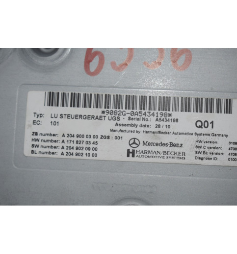 A2049000300 Mercedes W204 Steuergerät Multimedia Interface  -6336-