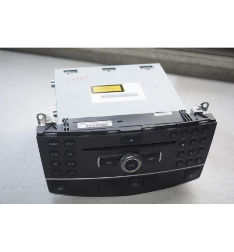 Mercedes W204 Radio A2049051100 2049002204 2049016301 2049025501 -6345-
