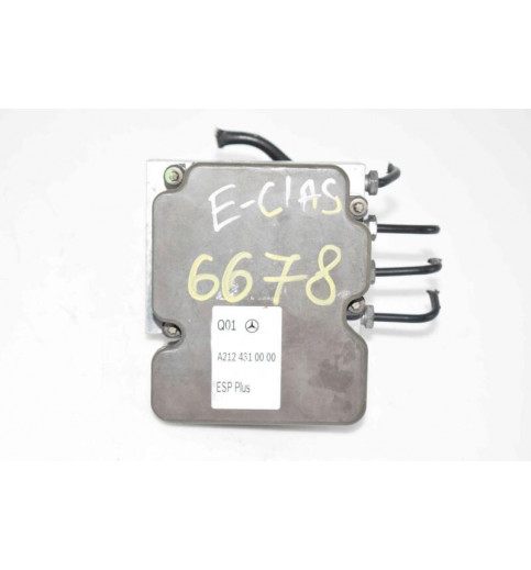 Mercedes Benz Mercedes W212 ABS  A2124310000 0265255843 0265956094 -6678- ABS & ESP-Hydraulik