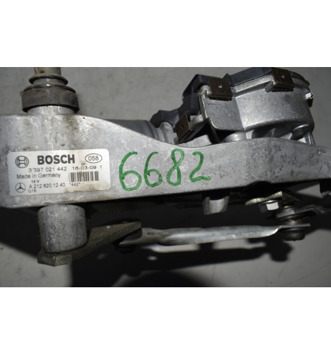 Mercedes-Benz Mercedes W212 Wischermotor mit Gestange A2128201240 -6682- Wischermotoren & -gestänge