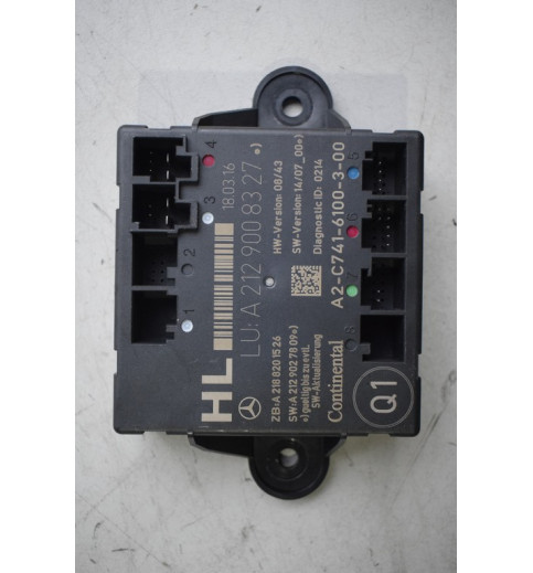 A2129008327 Mercedes W204 W212 Tür Steuergerät Hinten Links  -6768-