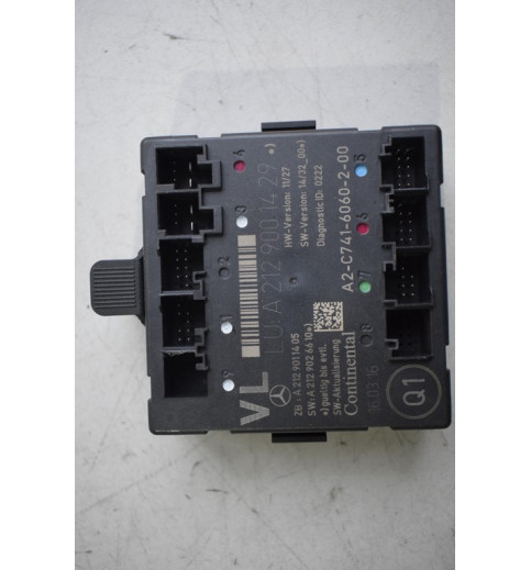 A2129001429 Mercedes W212 W204 Türsteuergerät vorne links   -6769-