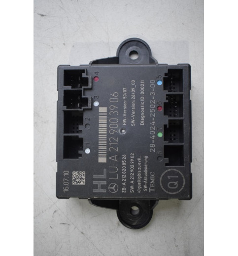 A2129003906 Mercedes W204 W212 Tür Steuergerät Hinten Links  -6770-