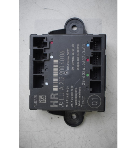 A2129004006 Mercedes W204 W212 Tür Steuergerät Hinten Rechts  -6772-