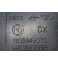 1309349070 Fiat Ducato Türleiste Zierleiste vorne rechts  -7447-