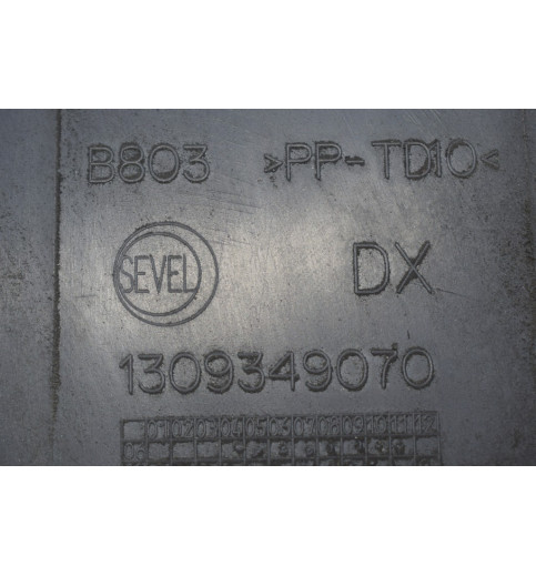 1309349070 Fiat Ducato Türleiste Zierleiste vorne rechts  -7447-