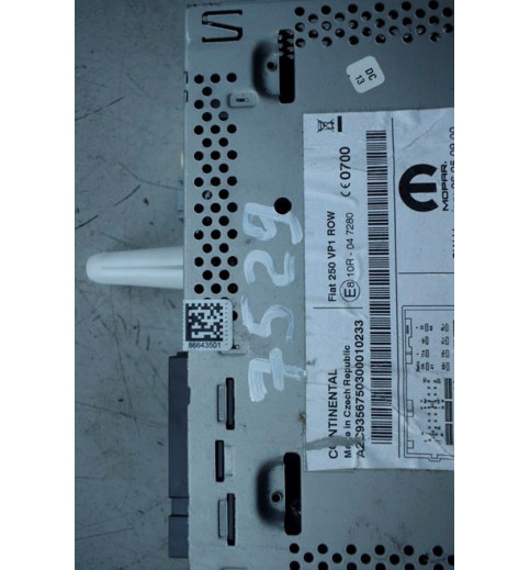 Fiat Ducato,Boxer,Jamper Radio 07356610260  10R047280 -7529- Autoradios