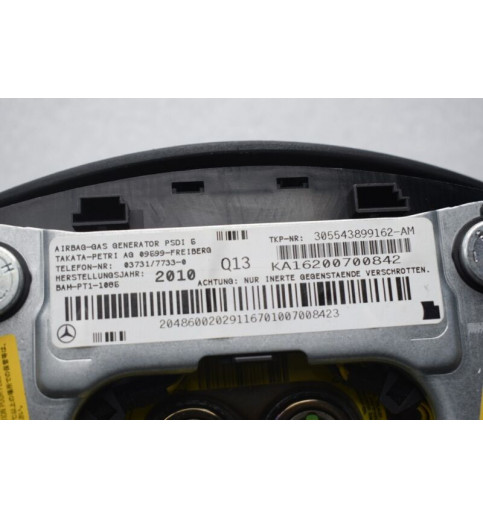 Mercedes-Benz Mercedes W204 Airbagmodul  A2048600202 -7805- Airbags