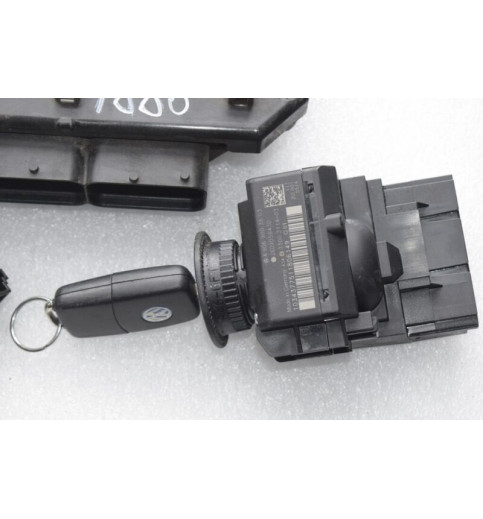 Volkswagen VW Crafter SET ECU  03L906012C 2E0905843D 0281017660 A0009000400  -7886- ECUs & Steuergeräte