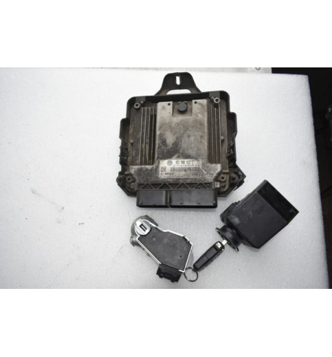 Volkswagen VW Crafter SET ECU  03L906012C 2E0905843D 0281017660 A0009000400  -7886- ECUs & Steuergeräte