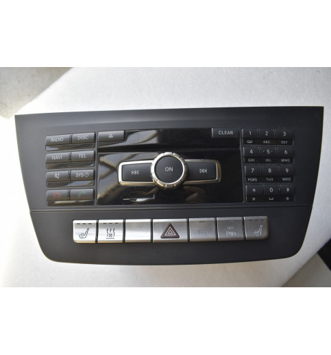 Mercedes-Benz Mercedes W204 Radio A2049001108 2049012203 2049051002 1729023003 -7936- Kombi- & Cockpit-Instrumententeile