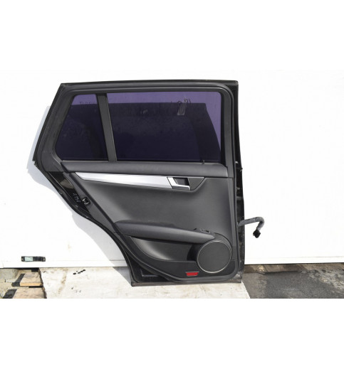 Mercedes-Benz Mercedes W204 Tür Hinten Links  Schwarz Farbe-197 ohne Türpappe -7939- Türen & Türenbleche