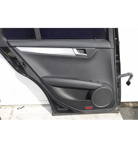 Mercedes-Benz Mercedes W204 Tür Hinten Links  Schwarz Farbe-197 ohne Türpappe -7939- Türen & Türenbleche
