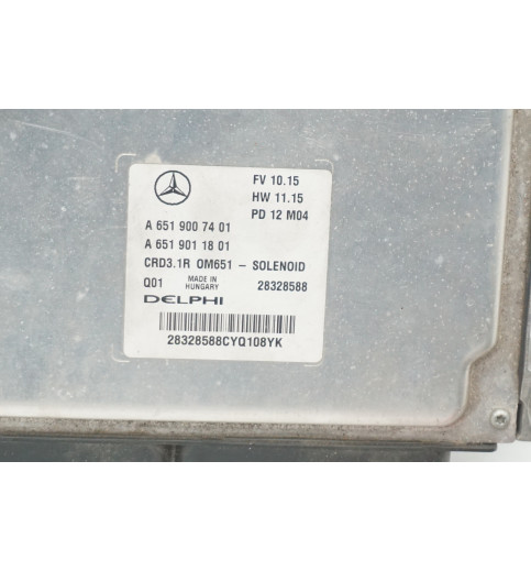 A6519007401 A6519011801 A2079052600 CRD3,1R Mercedes W204 SET ECU   -7948-