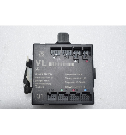 A2129004202 Mercedes W212 W204 Türsteuergerät vorne links   -7953-