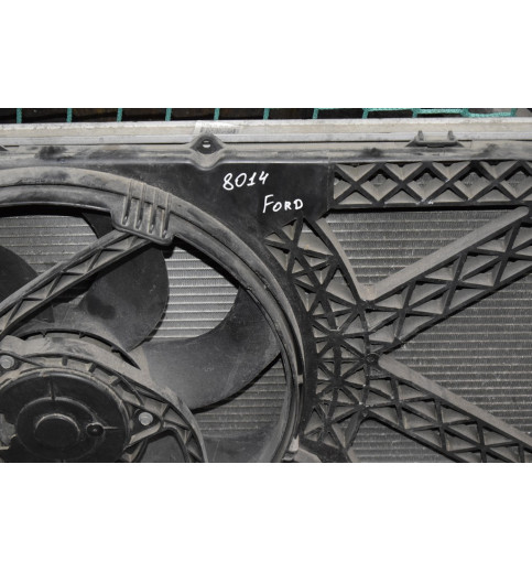 7C118005AB Ford Transit 2.2DCi Wasserkühler mit Ventilator  -8014-