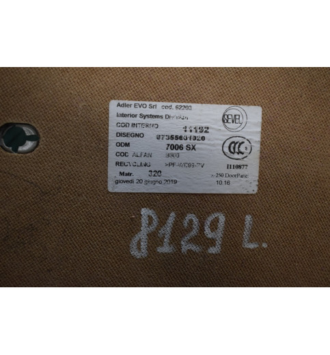 Peugeot Boxer Ducato Jamper Verkleidung vorne -8129-