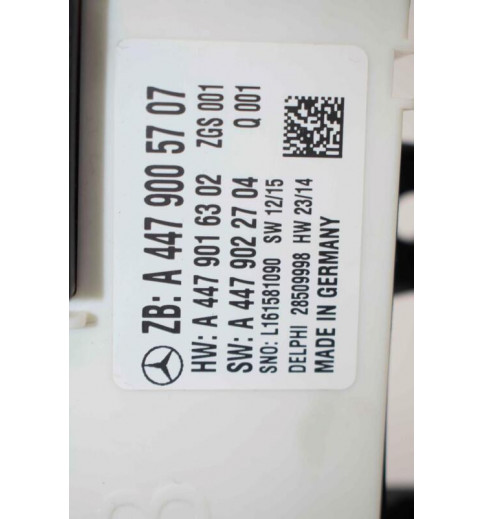 Mercedes-Benz Mercedes Vito W447 Steuergerät A4479005707 4479016302 4479022704 -8294- ECUs & Steuergeräte