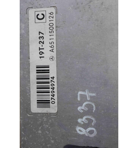 Mercedes-Benz Mercedes W212 SET ECU A6511500126 A0054469240 A2075450108  -8337- ECUs & Steuergeräte